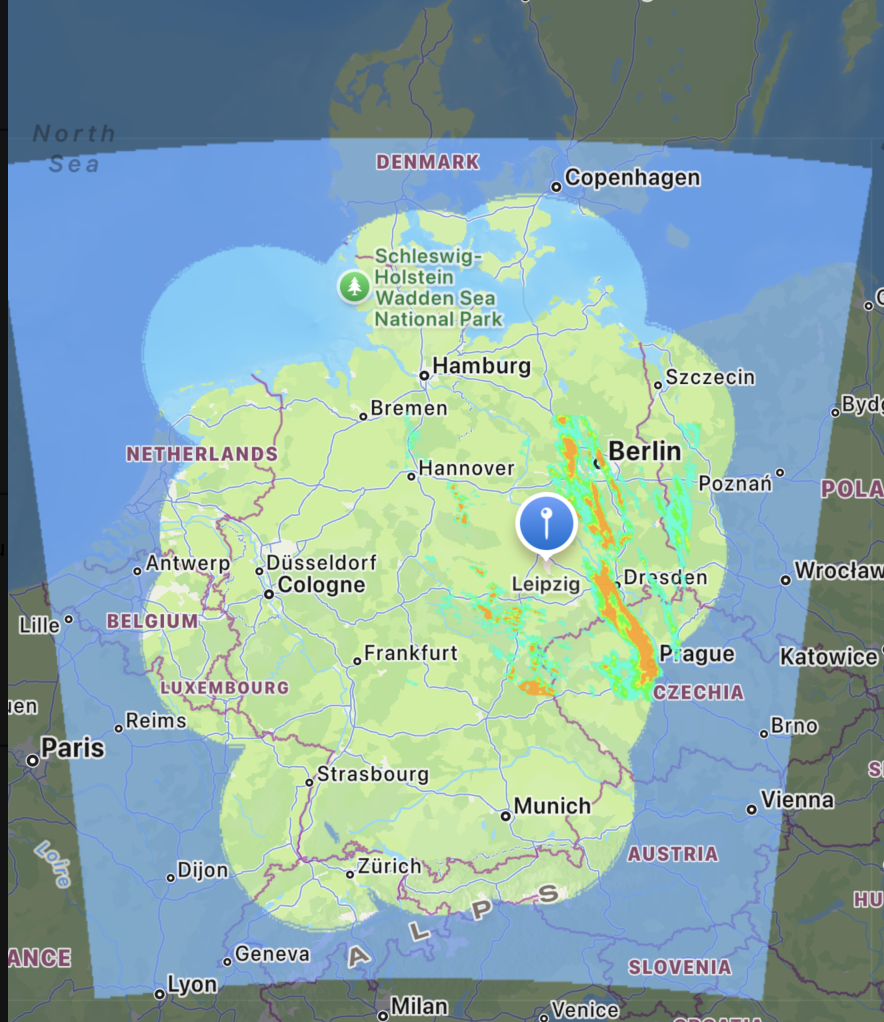 EchtWetter macOS Screenshot